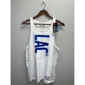 Womens Los Angeles Clippers Tank Top Sleeveless Shirt Combine NBA Small